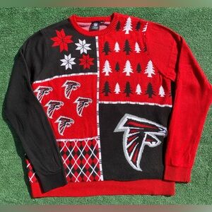 Atlanta Falcons NFL Holiday Christmas Sweater Mens Size 2XL
